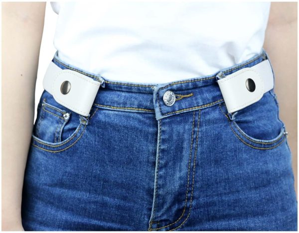 maikun No Buckle Women Men Stretch Belt, Invisible Elastic Belt for Jeans Pants Dresses - Image 17