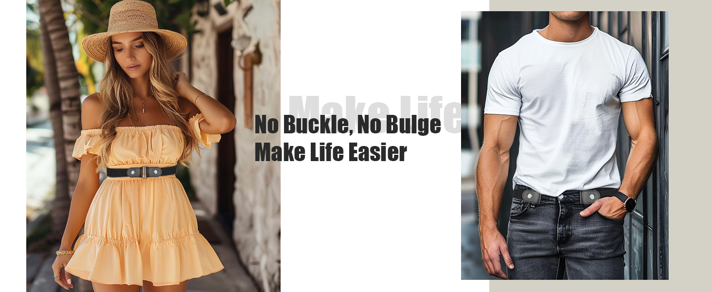 no buckle belt