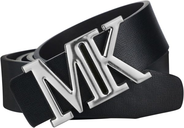 maikun Mens Dress Leather Belt, 1.3'' Width Casual Black Belt for Men - Image 9