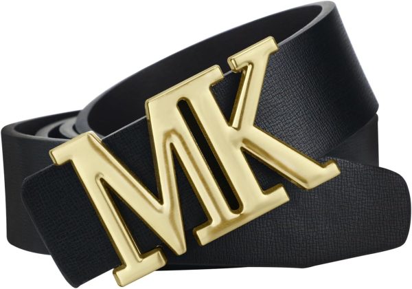 maikun Mens Dress Leather Belt, 1.3'' Width Casual Black Belt for Men - Image 14