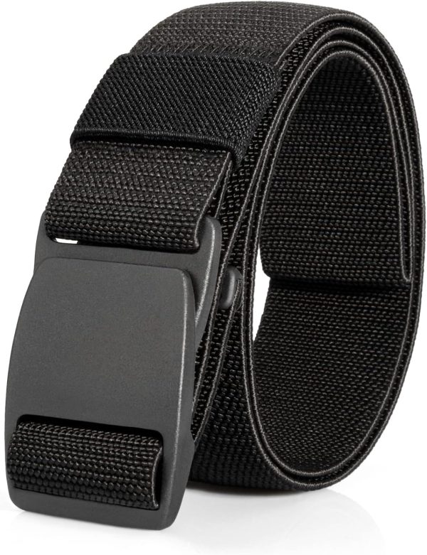 maikun Mens Nylon Belt, Military Tactical Men Belt, Plastic Buckle Belt, Casual Web Belt For Men Outdoor