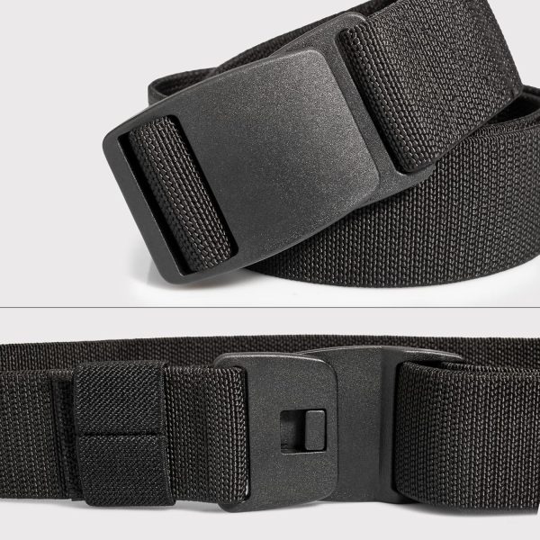 maikun Mens Nylon Belt, Military Tactical Men Belt, Plastic Buckle Belt, Casual Web Belt For Men Outdoor - Image 7