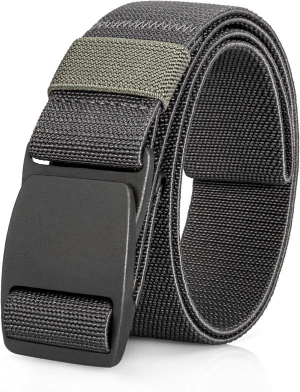 maikun Mens Nylon Belt, Military Tactical Men Belt, Plastic Buckle Belt, Casual Web Belt For Men Outdoor - Image 8